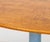 Tiger Maple Top Blue Painted Dining Table For Sale - Image 4 of 8