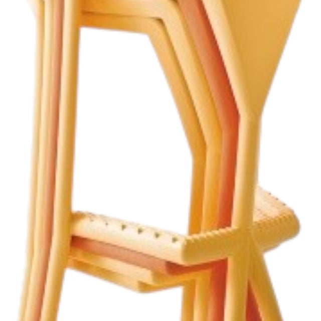 Constantin Kluge 1970s Elevate Your Space With the Miura Barstool Set, a Masterpiece of Modern Nordic Design. For Sale - Image 4 of 8