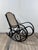 Thonet Rocking Chair in Blackened Curved Wood and Cane, 1900s by Michael Thonet, 1890s For Sale - Image 10 of 10