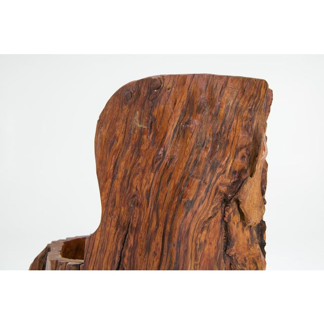 Primitive Stump Chair, 1890s For Sale - Image 6 of 10