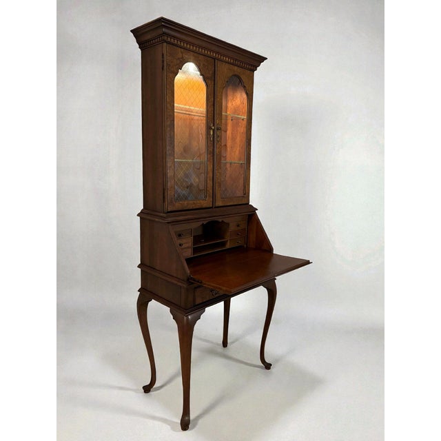 Mid-Century Jasper Cabinet St. Albans Secretary For Sale In Miami - Image 6 of 18