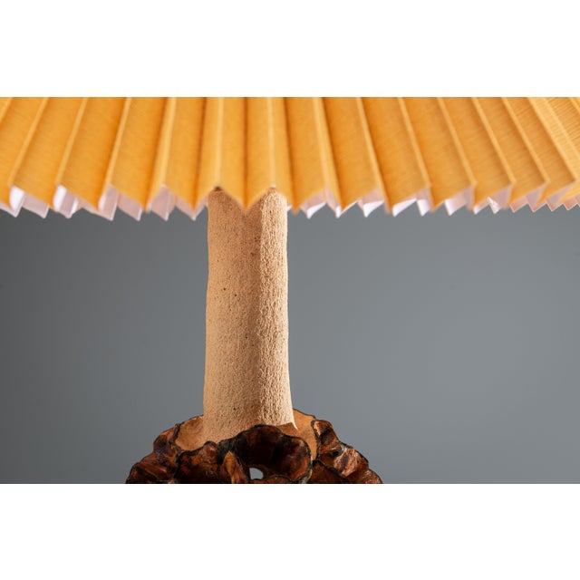 Ceramic Decorated Table Lamp, 1960s For Sale - Image 6 of 11