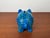 Blue Mid-Century Modern Italian Rimini Blu Pottery Piggy Penny Bank Figurine by Aldo Londi for Bitossi, 1960s For Sale - Image 8 of 18