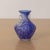 1960s Italian Blue Scavo Vase For Sale - Image 4 of 10