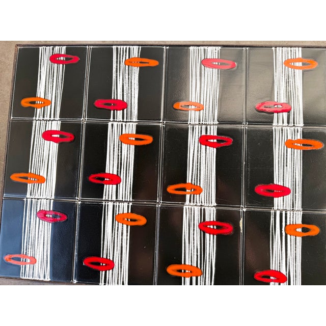 Glazed Ceramic Coffee Table by Robert & Jean Cloutier ZG2, 1970s For Sale - Image 6 of 18