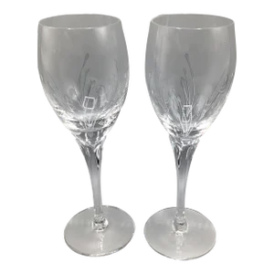 Vintage Wine Glasses Jolie by Gorham Crystal - a Pair