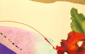 Michael Knigin, Graceful Touch I, Screenprint