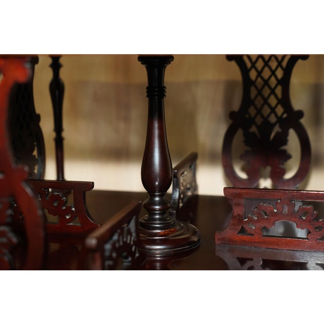 Antique Victorian Aesthetic Movement Hardwood Revolving Bookcase Book Table, 1880 For Sale - Image 11 of 15