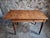 Brown Vintage Extendable Kitchen or Writing Table, France, 1930s For Sale - Image 8 of 15