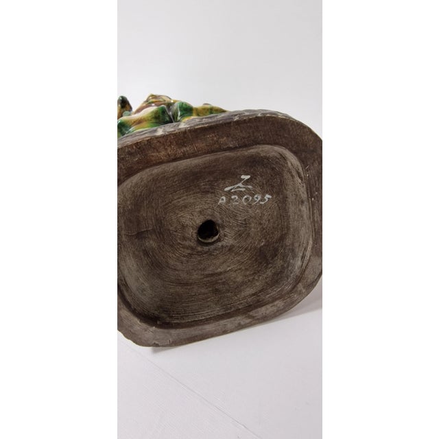 Glazed Ceramic Sculpture by Zaccagnini, 1960s-1970s For Sale - Image 9 of 10