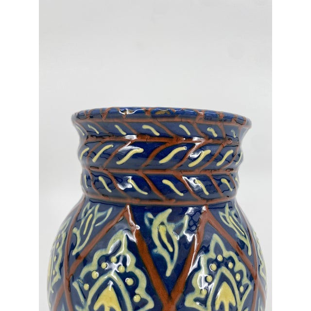 Antique Ceramic Vase by Max Läuger, 1900 For Sale - Image 13 of 14