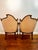 Champagne Pair of French Art Deco Century of Progress Exposition Chairs With Shaped Leaf Back, Hastings, Michigan. For Sale - Image 8 of 12