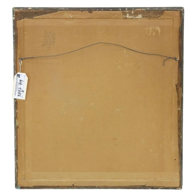 Original Signed Carlos Orozco Romero "Two Figures Dancing" Aquatint in Antique Giltwood Frame For Sale In Denver - Image 6 of 8