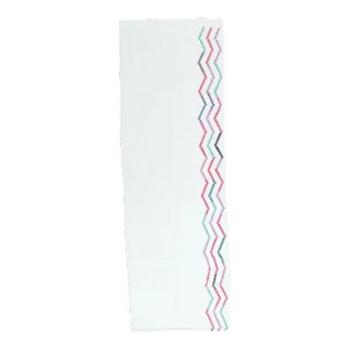 1970s Turkish Vintage Oushak Wool Kilim Handwoven Flatweave Rug For Sale