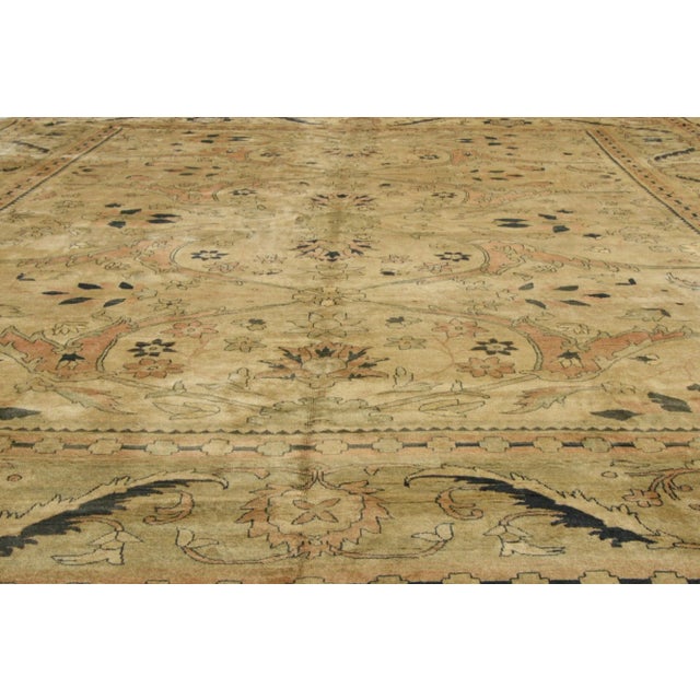 Vintage Persian Mahal Rug - 13'00 x 18'03 For Sale - Image 4 of 6