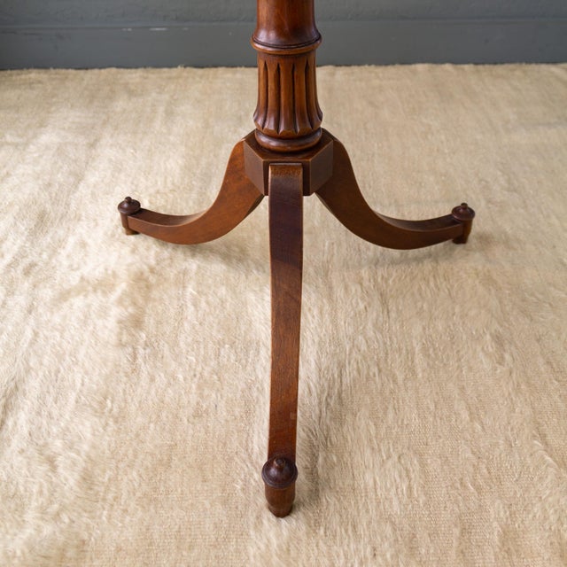 Marble Topped 19th Century Regency Tripod Side Table For Sale - Image 11 of 14