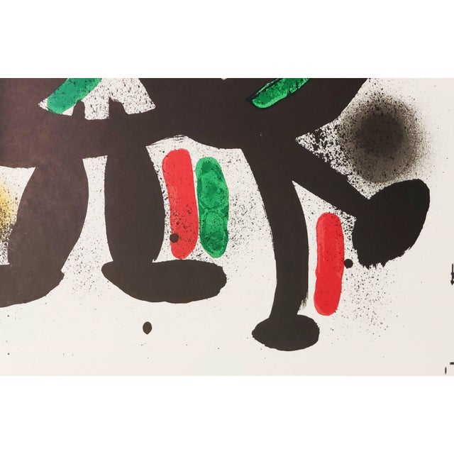 Joan Miró, Litografía original VIII, 1972, Lithograph For Sale - Image 4 of 6