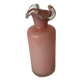 Small Pink Vase by Jersy Sluczan for HSG Tarnowiec, 1970s For Sale