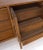 Long Walnut 9 Drawers Two Doors Mid-Century Modern Dresser Credenza Burl Accents For Sale - Image 10 of 13