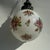 1970s Victorian Revival Floral Pattern Milk Glass Pendant Light For Sale - Image 4 of 5