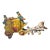 1930s Hubbly Horse and Carriage Door Stop For Sale
