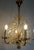 Vintage Brass Lead Crystal Chandelier from Palwa, 1960s For Sale - Image 17 of 18