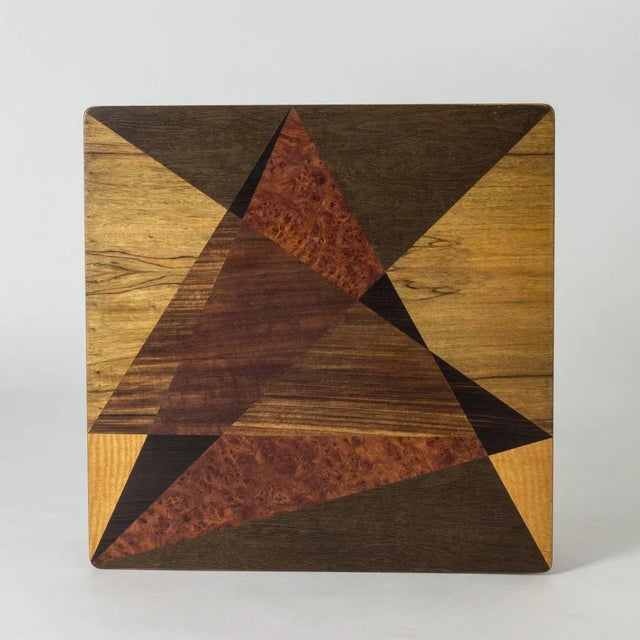 Mid-Century Inlaid Coffee Table, 1950s For Sale - Image 4 of 9