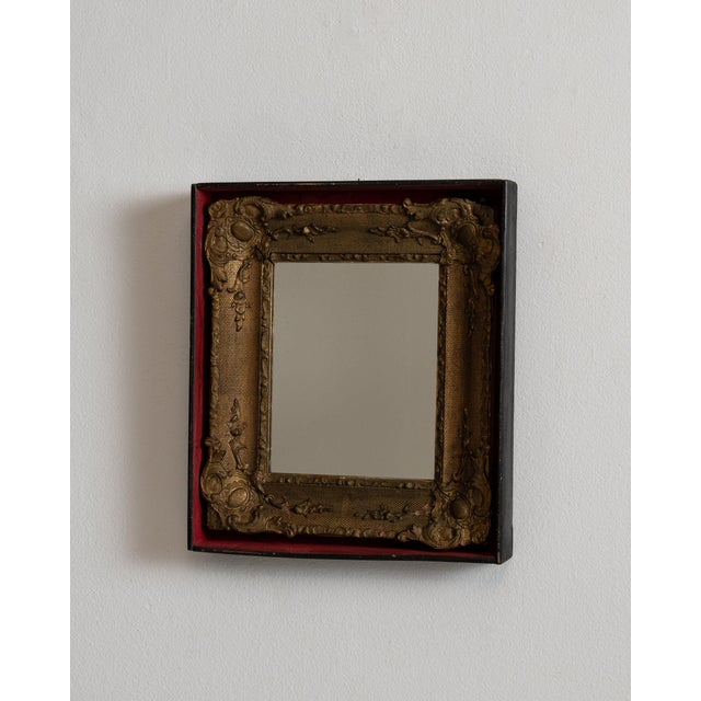 19th Century France Rococo Gold Wood Mirror For Sale In Greensboro - Image 6 of 7