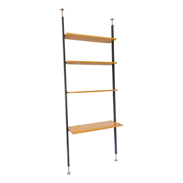 Modular Floor Shelving Unit by Wohnbedarf, Switzerland, 1960 For Sale