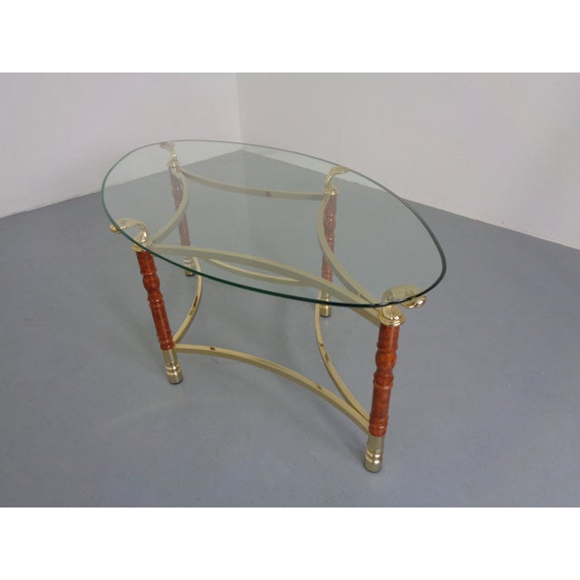 Hollywood Regency Glass Tables, Italy, 1970s, Set of 2 For Sale - Image 12 of 18