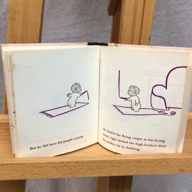 1950s First Edition Hardcover Copy of the Children's Book Harold's Fairy Tale by Crockett Johnson For Sale - Image 5 of 9