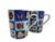 Blue 1990's Tom Ford for Gucci Coffee Mugs in "Guccissimo" Collection - a Pair For Sale - Image 8 of 12