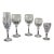 1950s Schott-Zwiesel Gardone Crystal Glasses - Set of 50 For Sale