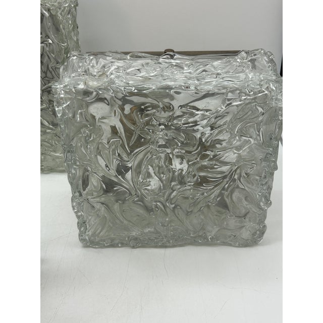 Murano Glass Tris Ceiling Lights by Ercole Barovier for Barovier & Toso, 1950s, Set of 3 For Sale - Image 10 of 16