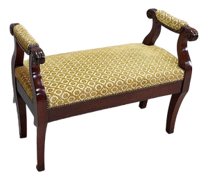 Small 19th Century Restoration Middle Bench