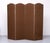 1970s Brown Linen Fabric Room Divider, Holland, 1970s For Sale - Image 5 of 8