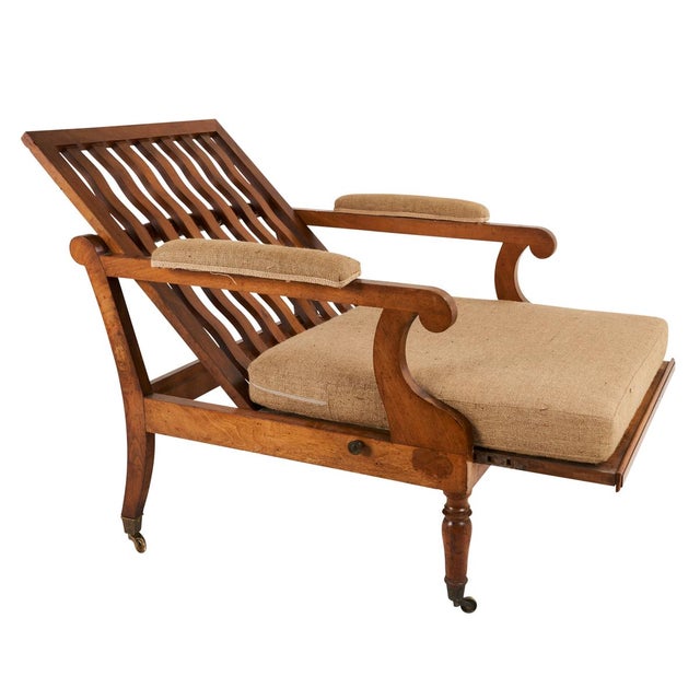 A unique treasure from France, this Italian chair features a wonderful wavy backrest and an ingenious reclining mechanism....