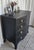 Black Vintage Chest of Drawers, Distressed For Sale In Los Angeles - Image 6 of 11