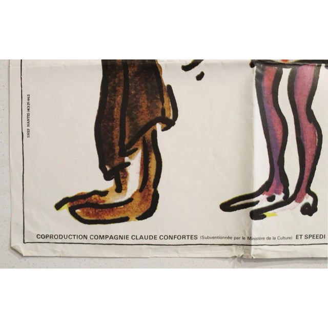 1984 French Theater Poster, Long Live Women ! - Reiser After Claude Confortès (Dir.) For Sale - Image 4 of 5