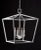 The Denison Medium White Lantern is a hammered wrought-iron fixture in a gesso white finish. This classic lantern shape...