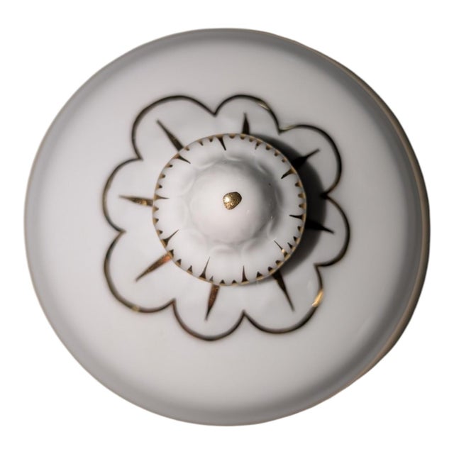 White Vintage Vista Alegre "Blue Flower" Porcelain Coffee Service - 3 Pieces For Sale - Image 8 of 13
