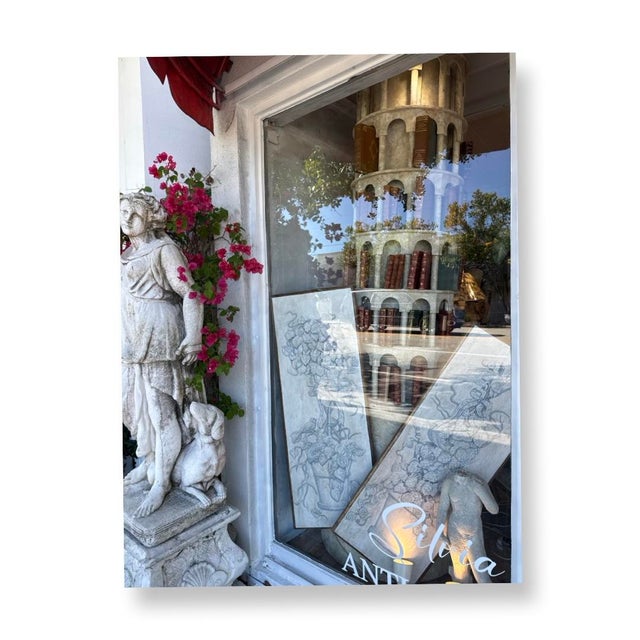 Early 20th Century Vintage Italian Hand Paintings on Wood Panels With Pots Leaves and Birds - A Pair For Sale - Image 5 of 5