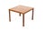 Mid-Century Modern 1960s Danish Modern Mid Century Square Teak Square Side Table — Attributed to Hans Olsen — B For Sale - Image 3 of 5