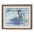 Vintage Godward “Summer Idleness / Day Dreams” Framed Print — 38" × 30¾" Oak Frame For Sale