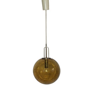 Vintage Pendant Lamp by Doria-Leuchten, 1970s For Sale