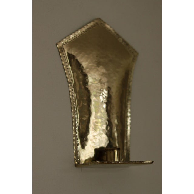 Mid-Century Modern Swedish Brass Sconces, Set of 2 For Sale - Image 9 of 18