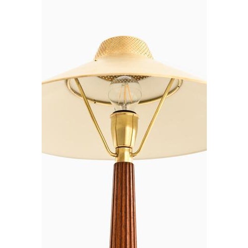 This rare table lamp, model 716, designed by hans bergström and produced by ateljé lyktan in åhus, sweden during the...