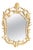 20th Century French Golden Cornucopia Mirror, 1960s For Sale