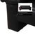 Black Leather Three-Seater Sofa from Koinor For Sale - Image 6 of 13