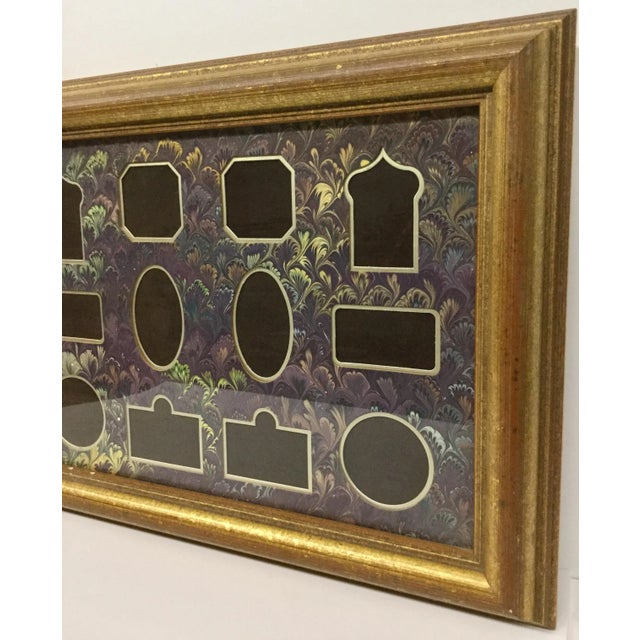 Il Papiro Firenze Framed Photo Marbled Paper Presentation For Sale - Image 12 of 13